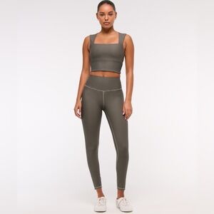 ABERCROMBIE YPB Workout Top and Leggings Set